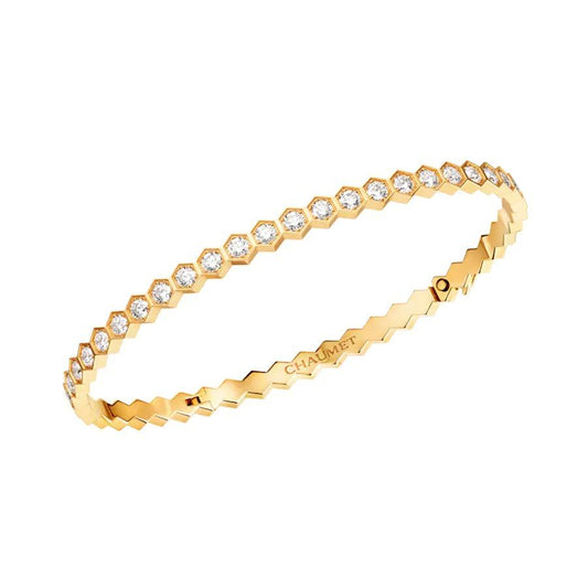 [Bling Jewelrys ]BEE LOVE GOLD BRACELET FULL DIAMOND