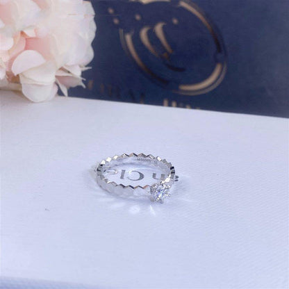 [Bling Jewelrys ]BEE LOVE RING SILVER 1 DIAMOND