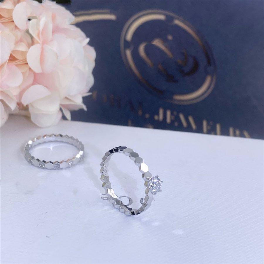 [Bling Jewelrys ]BEE LOVE RING SILVER 1 DIAMOND
