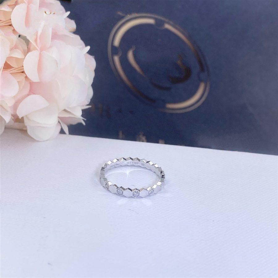 [Bling Jewelrys ]BEE LOVE RING SILVER DIAMOND