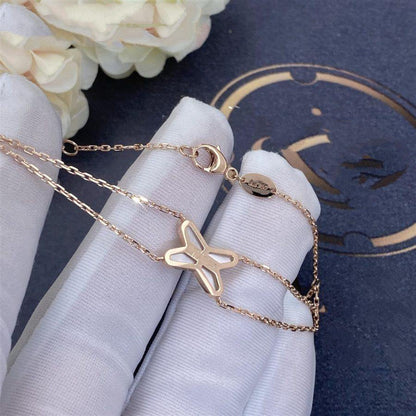 [Bling Jewelrys ]JEUX BRACELET WHITE MOP PINK GOLD 1 DIAMOND