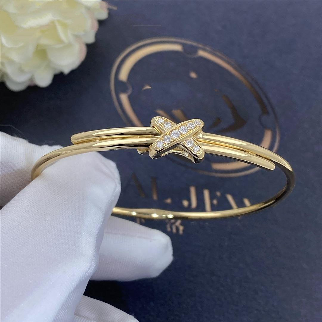 [Bling Jewelrys ]ARMBAND-SET GOLD DIAMANTEN