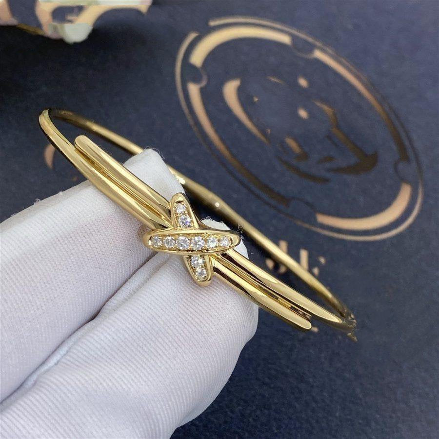 [Bling Jewelrys ]ARMBAND-SET GOLD DIAMANTEN