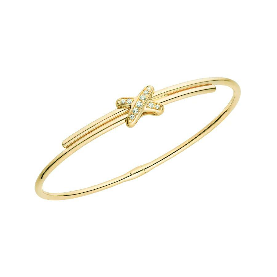 [Bling Jewelrys ]ARMBAND-SET GOLD DIAMANTEN