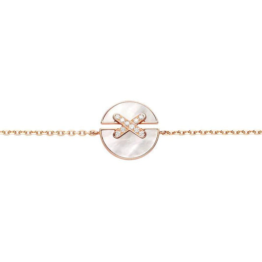 [Bling Jewelrys ]JEUX DE BRACELET MOP PINK GOLD DIAMONDS