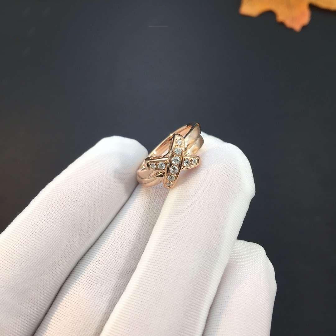 [Bling Jewelrys ]JEUX DE PINK GOLD DIAMOND RING