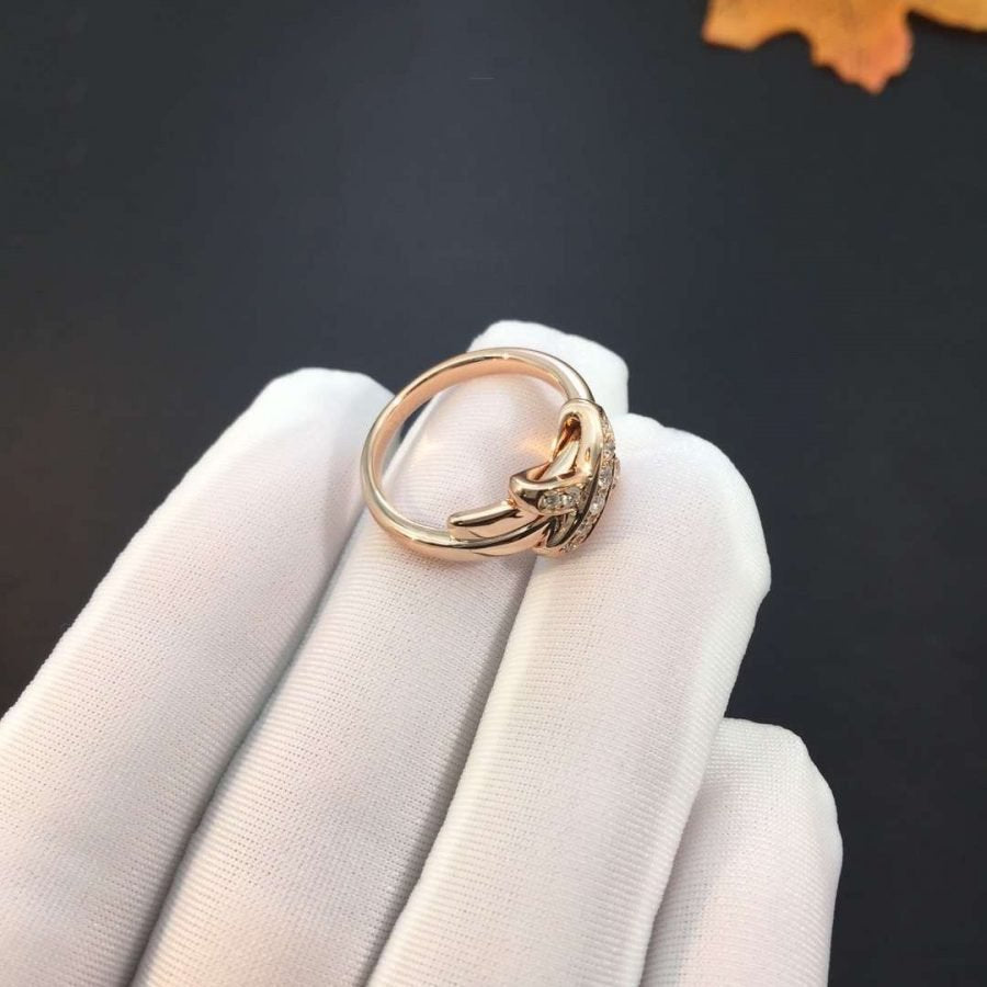 [Bling Jewelrys ]JEUX DE PINK GOLD DIAMOND RING