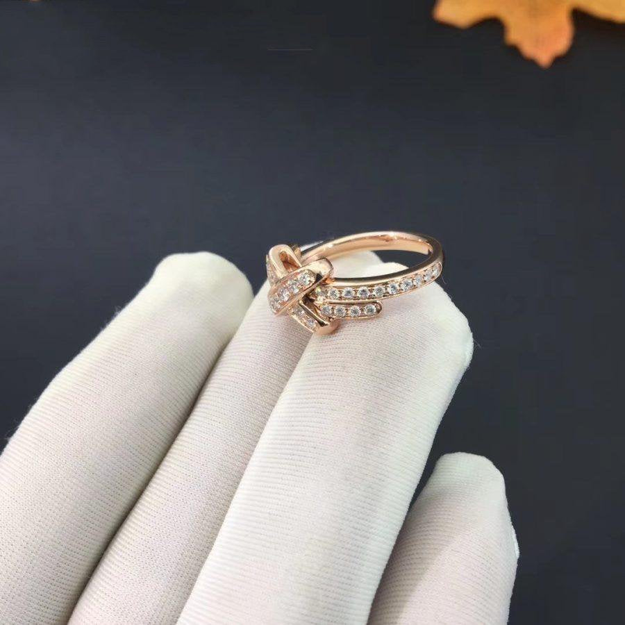 [Bling Jewelrys ]JEUX DE RING PINK GOLD DIAMOND