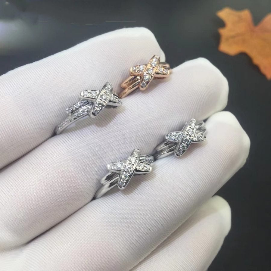 [Bling Jewelrys ]JEUX DE SILVER DIAMOND RING