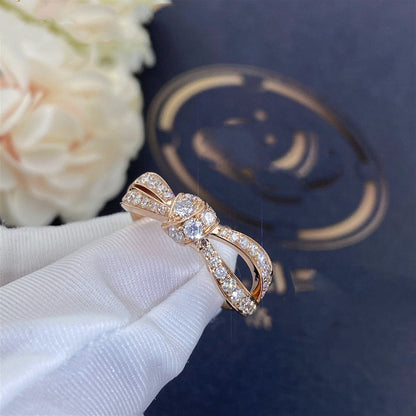 [Bling Jewelrys ]LIENS PINK GOLD DIAMOND RING