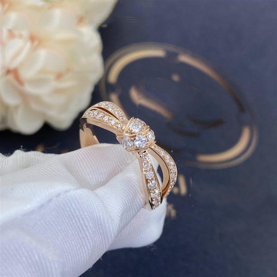 [Bling Jewelrys ]LIENS PINK GOLD DIAMOND RING