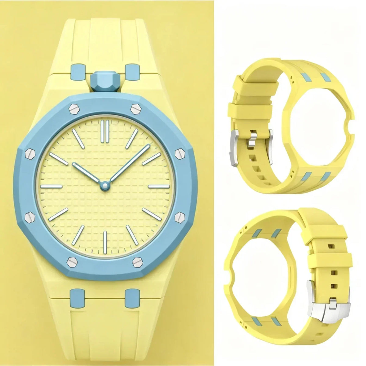 [Bling Jewelrys]ROYAL OAK POP EXCLUSIVE RUBBER STRAP
