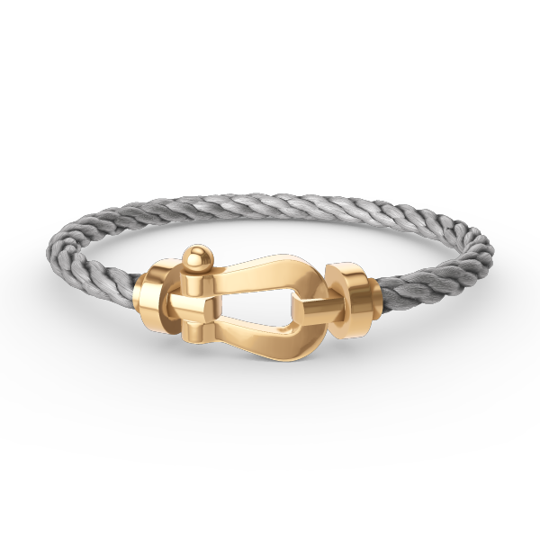 [Bling Jewelrys ]FORCE LARGE HORSESHOE NO DIAMOND BRACELET GOLD