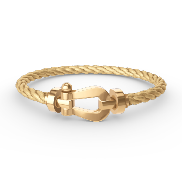 [Bling Jewelrys ]FORCE LARGE HORSESHOE NO DIAMOND BRACELET GOLD