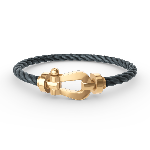 [Bling Jewelrys ]FORCE LARGE HORSESHOE NO DIAMOND BRACELET GOLD