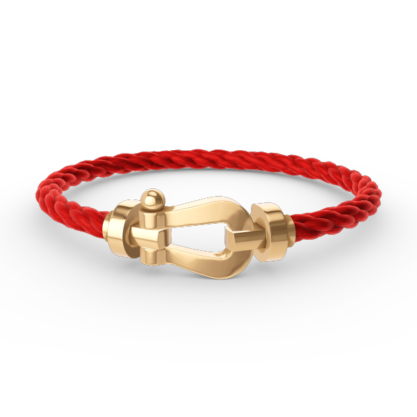 [Bling Jewelrys ]FORCE LARGE HORSESHOE NO DIAMOND BRACELET GOLD