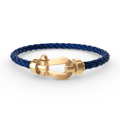 [Bling Jewelrys ]FORCE LARGE HORSESHOE NO DIAMOND BRACELET GOLD