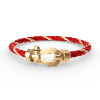 [Bling Jewelrys ]FORCE LARGE HORSESHOE NO DIAMOND BRACELET GOLD