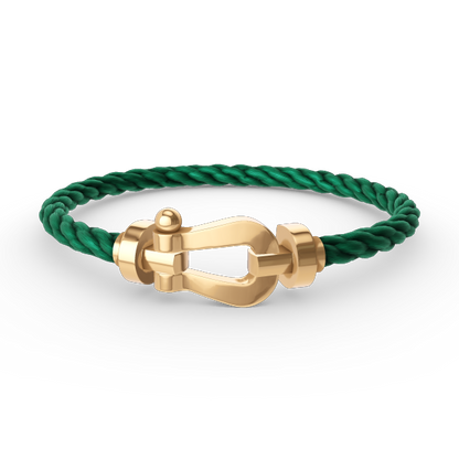[Bling Jewelrys ]FORCE LARGE HORSESHOE NO DIAMOND BRACELET GOLD