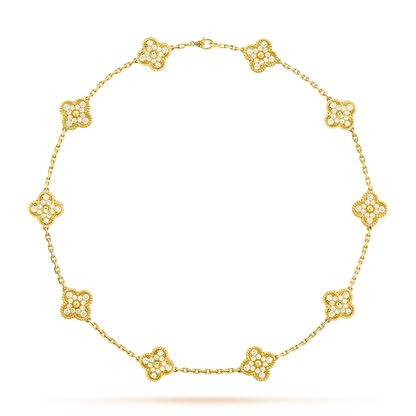 {
"Bling Jewelrys": "ブリング・ジュエリー",
"CLOVER 10 MOTIFS DIAMOND NECKLACE": "クローバー 10モチーフ ダイヤモンドネックレス"
}