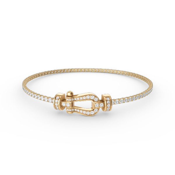 [Bling Jewelrys ]FORCE  HORSESHOE  DIAMOND TENNIS BRACELET