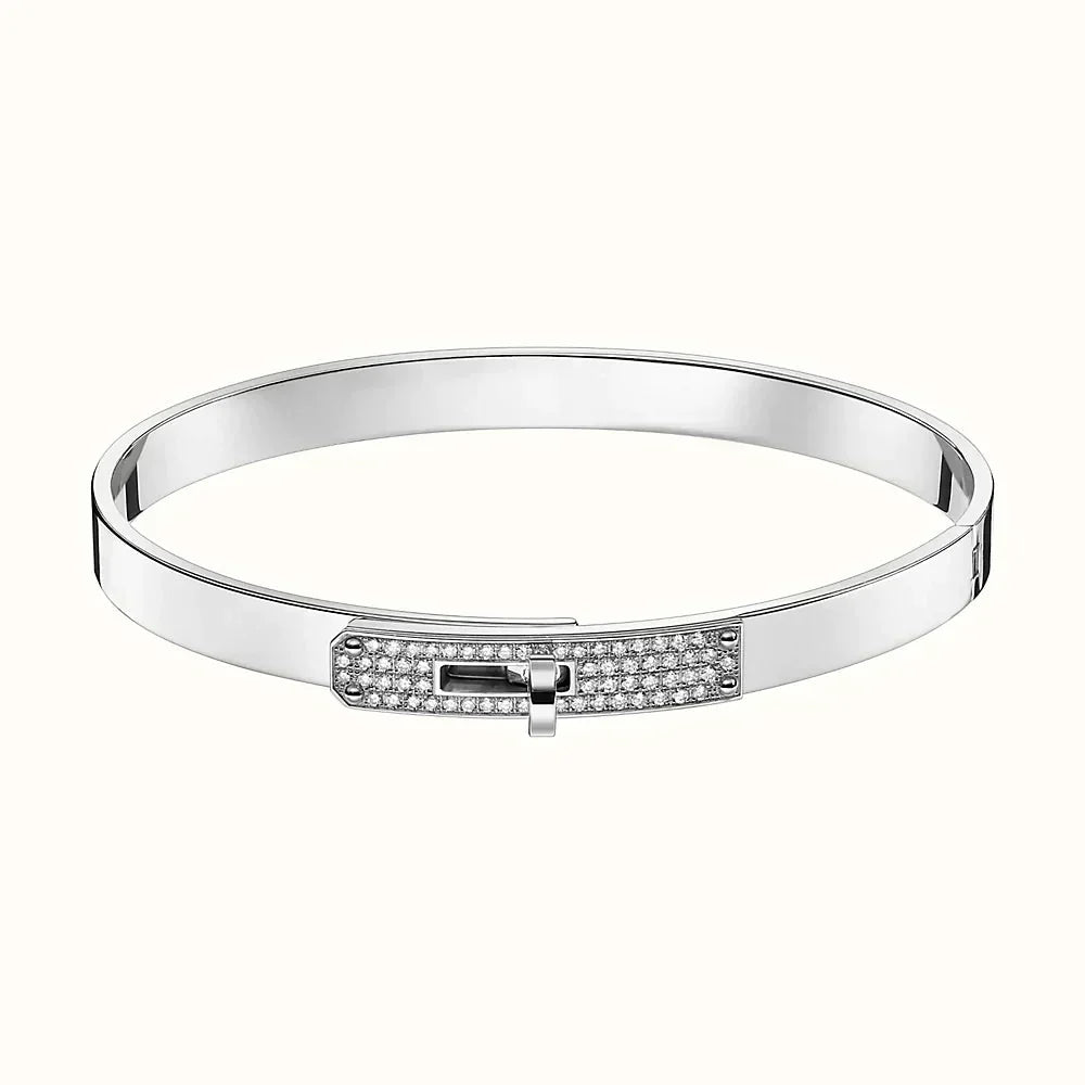 [Bling Jewelrys ]KELLY SILVER DIAMOND BRACELET
