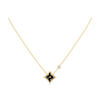 [Bling Jewelrys ]STAR BLACK MOP NECKLACE