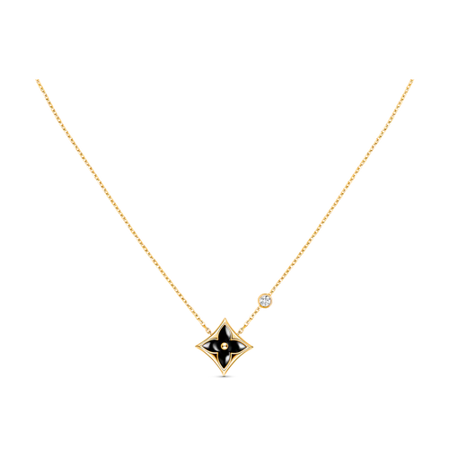 [Bling Jewelrys ]STAR BLACK MOP NECKLACE