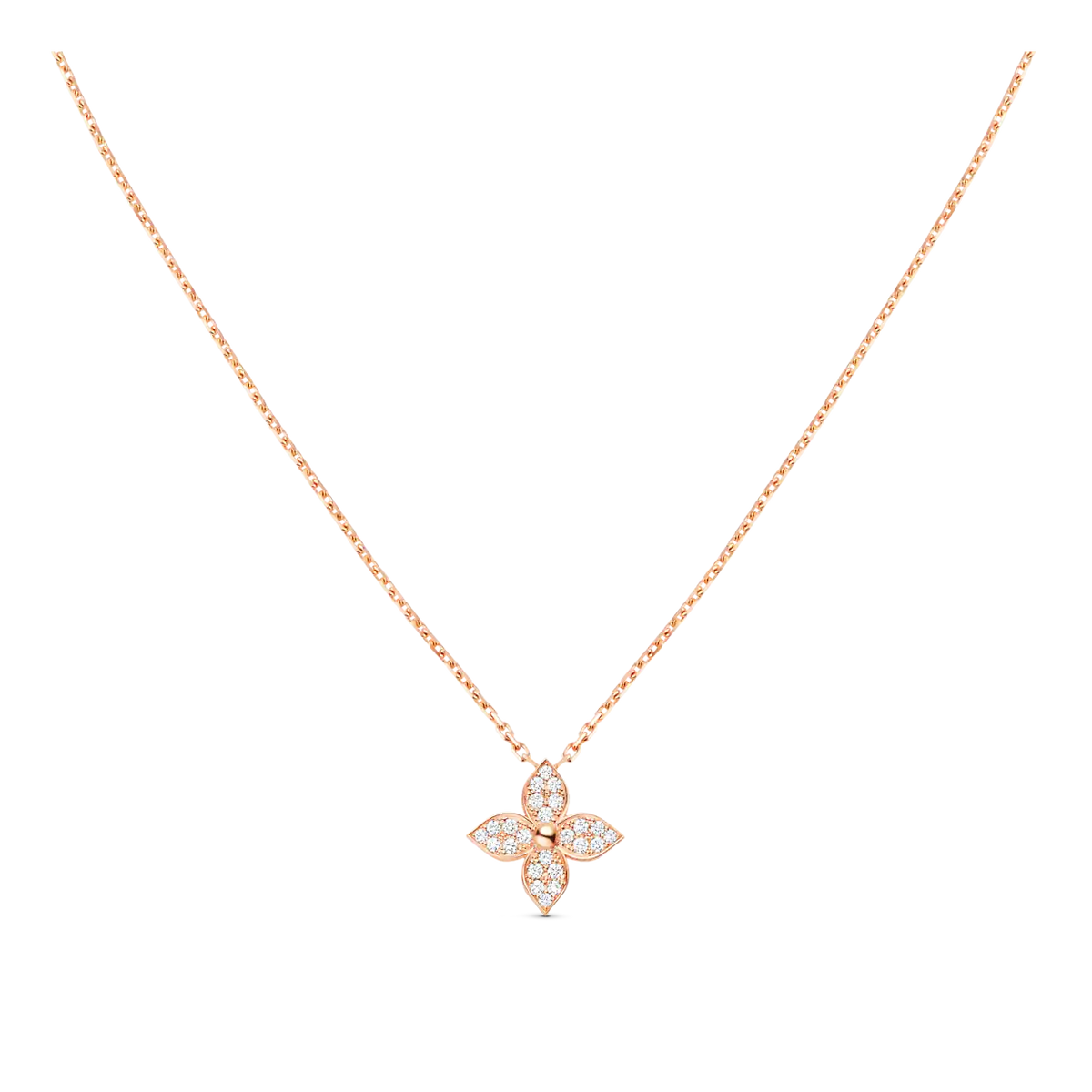 [Bling Jewelrys ]STERN DIAMANT-HALSKETTE