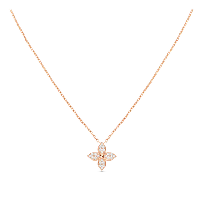 [Bling Jewelrys ]STERN DIAMANT-HALSKETTE