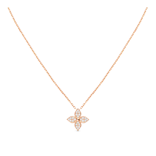 [Bling Jewelrys ]STERN DIAMANT-HALSKETTE