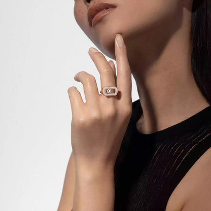 [Bling Jewelrys] So Move Pavé-gefasster Diamantring