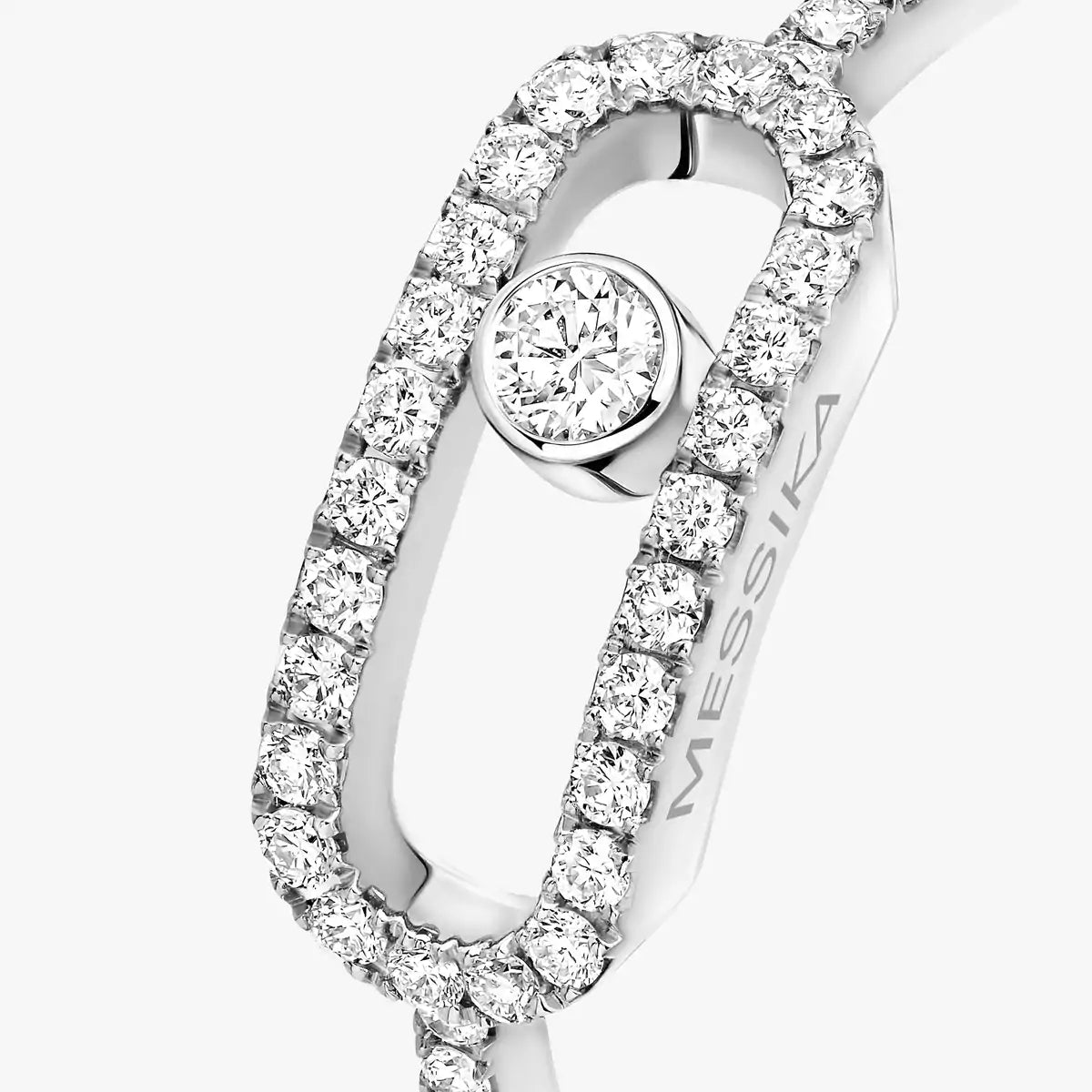[Bling Jewelrys]Move Uno ダイヤモンドリング（ゴールド）