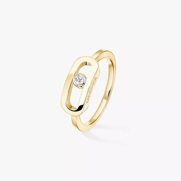 [Bling Jewelrys]Move Uno Diamond Ring