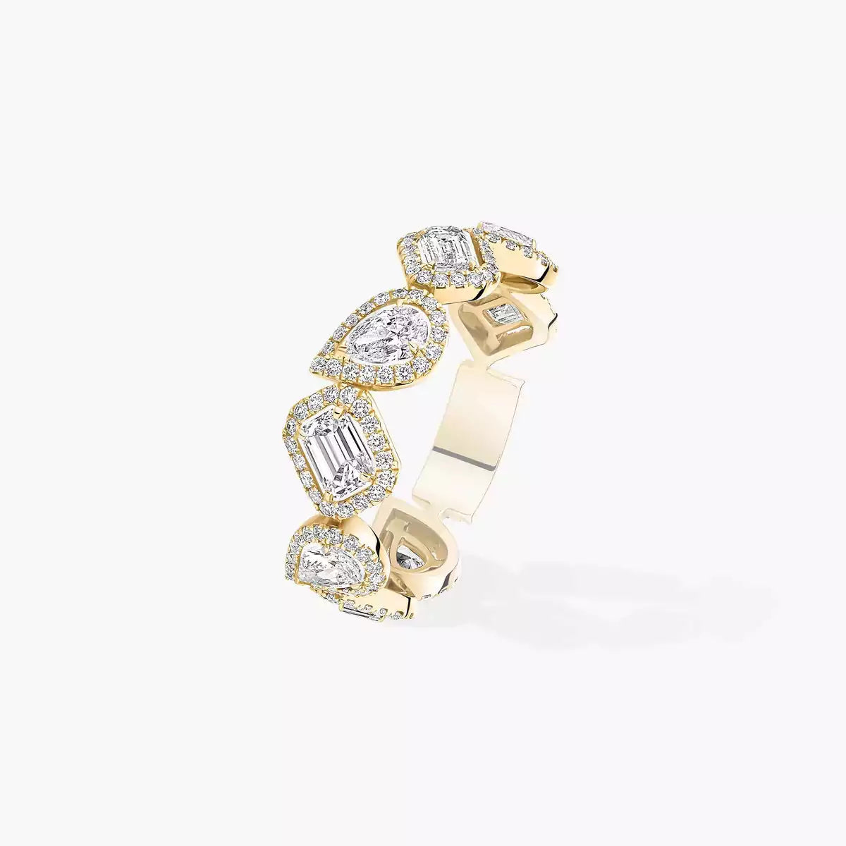 [Bling Jewelrys]Diamond Wedding Ring My Twin