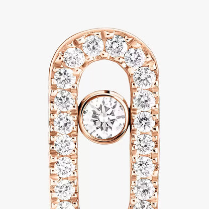 [Bling Jewelrys]Move Uno Diamond Earrings