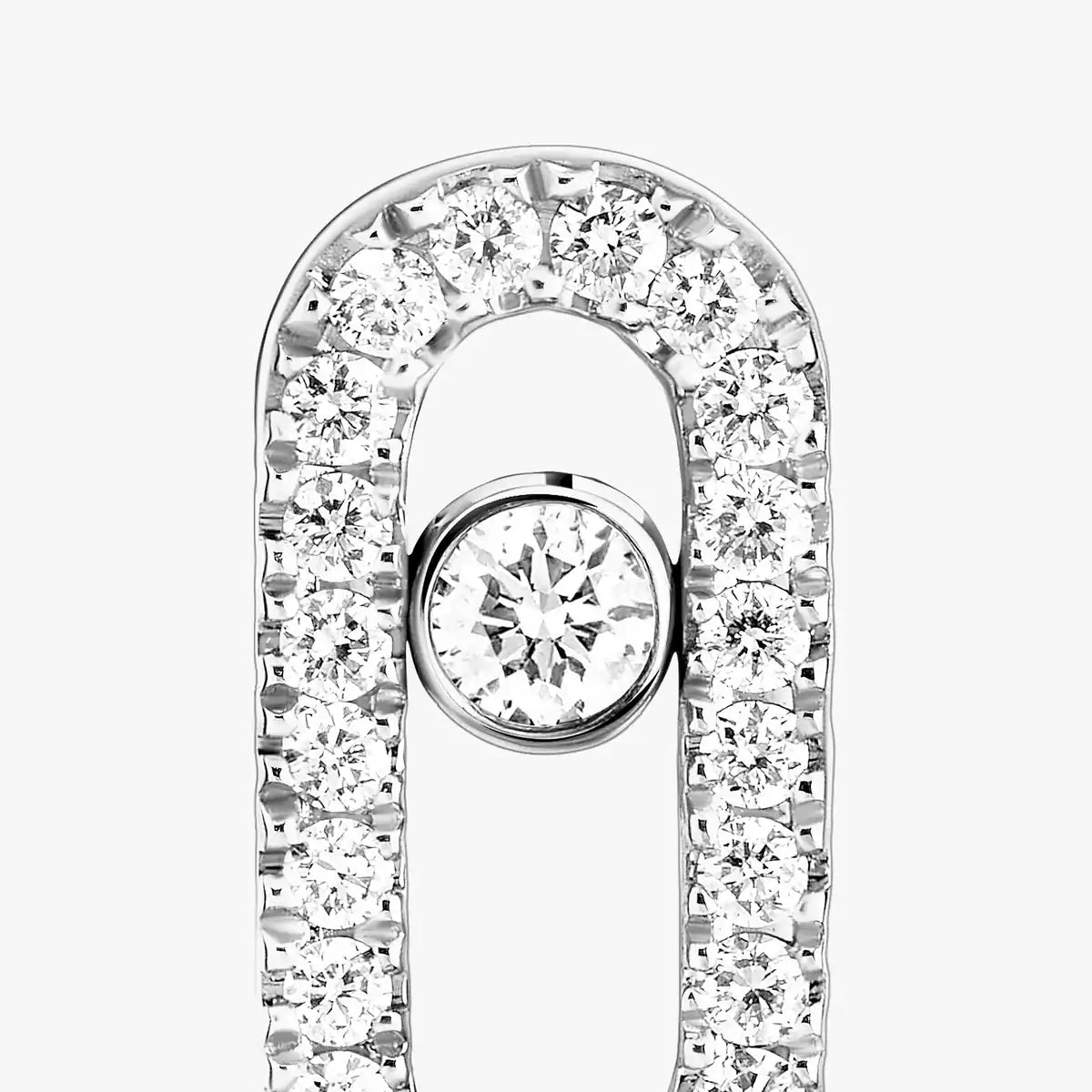 [Bling Jewelrys]Move Uno Diamond Earrings