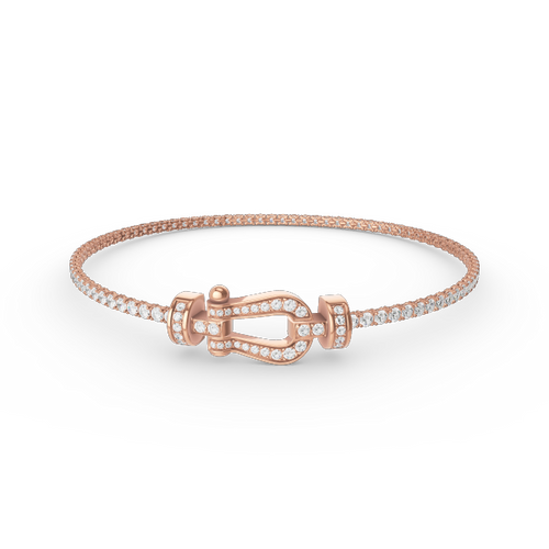 [Bling Jewelrys ]FORCE  HORSESHOE  DIAMOND TENNIS BRACELET