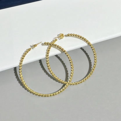 [Bling Jewelry] GLATTE KUGEL-OHRSTECKER