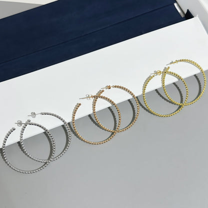 [Bling Jewelry] GLATTE KUGEL-OHRSTECKER