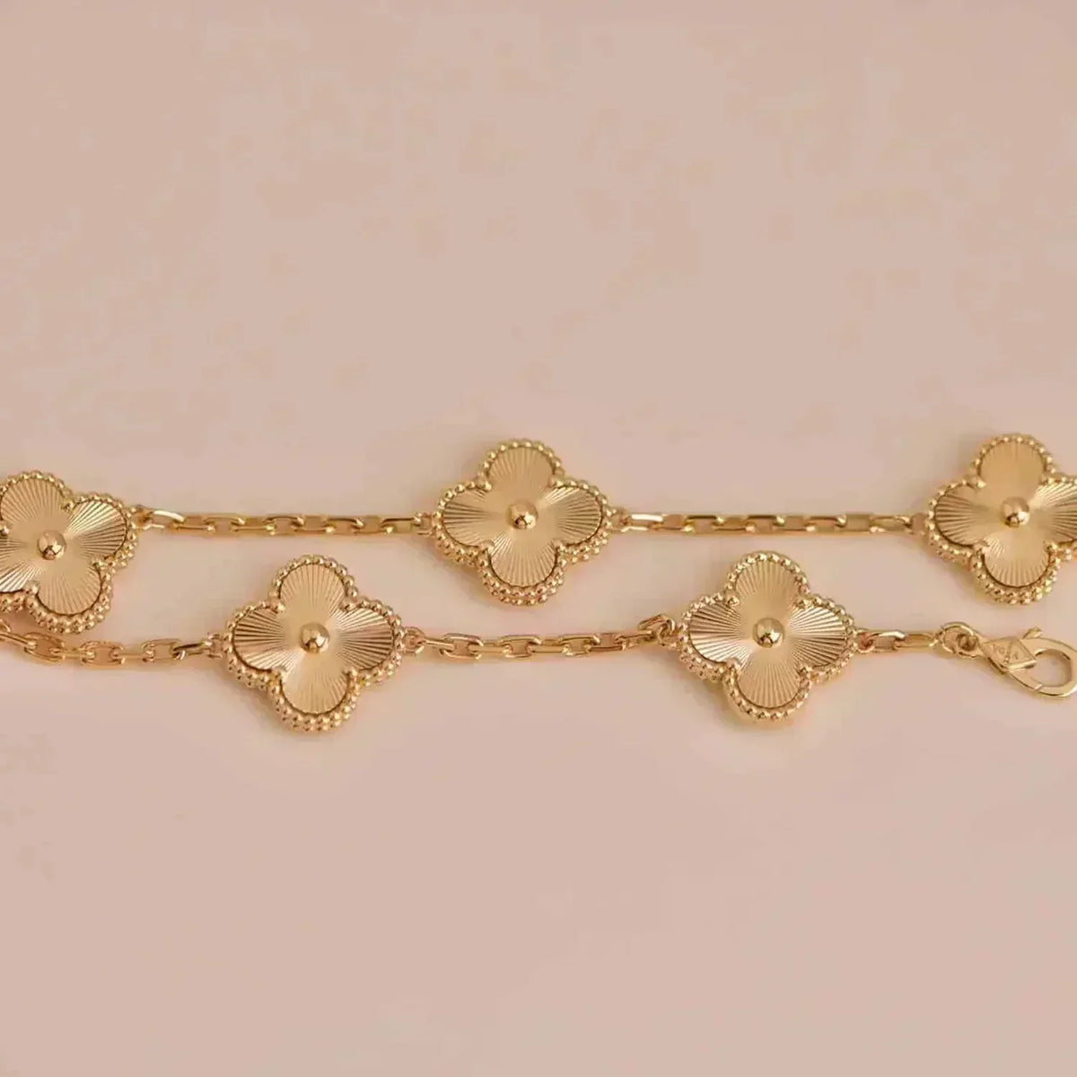[Bling Jewelrys ] CLOVER 5 MOTIF LASER BRACELET COLLECTION