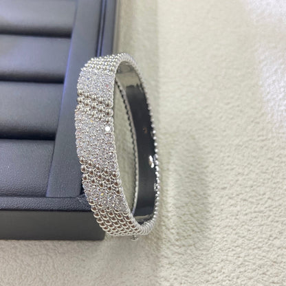 [Bling Jewelrys] FÜNFREIHIGES DIAMANTARMBAND