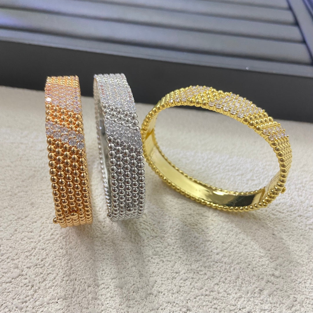 [Bling Jewelrys] FÜNFREIHIGES DIAMANTARMBAND