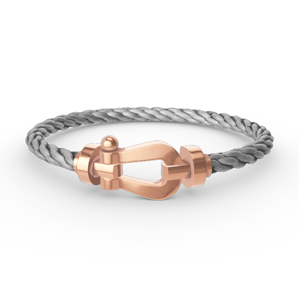 [Bling Jewelrys ]FORCE LARGE HORSESHOE NO DIAMOND BRACELET ROSE GOLD