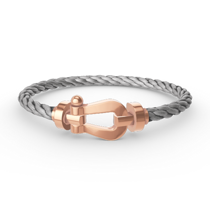 [Bling Jewelrys ]FORCE LARGE HORSESHOE NO DIAMOND BRACELET ROSE GOLD
