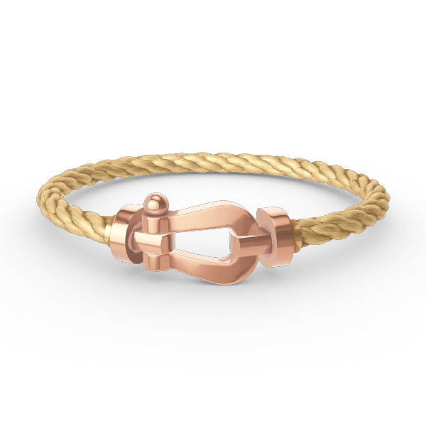 [Bling Jewelrys ]FORCE LARGE HORSESHOE NO DIAMOND BRACELET ROSE GOLD