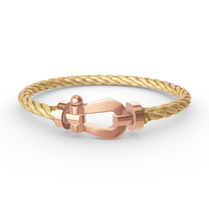 [Bling Jewelrys ]FORCE LARGE HORSESHOE NO DIAMOND BRACELET ROSE GOLD