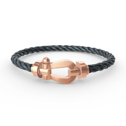 [Bling Jewelrys ]FORCE LARGE HORSESHOE NO DIAMOND BRACELET ROSE GOLD