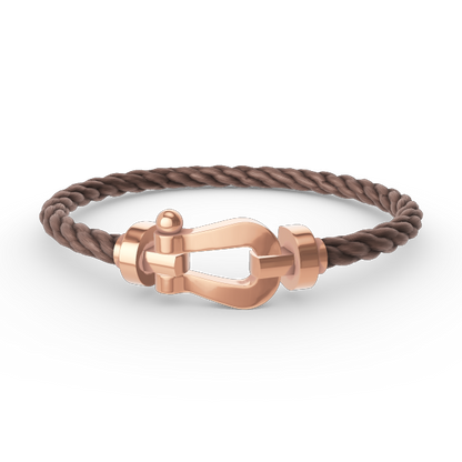 [Bling Jewelrys ]FORCE LARGE HORSESHOE NO DIAMOND BRACELET ROSE GOLD