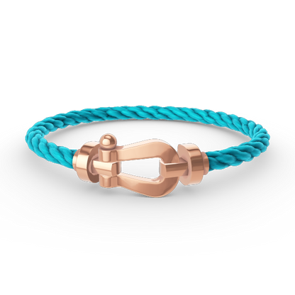[Bling Jewelrys ]FORCE LARGE HORSESHOE NO DIAMOND BRACELET ROSE GOLD